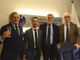Il presidente Pia con Toscano, il direttore Bruno e il vice presidente Fenoglio