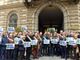 Un momento della protesta dello scorso 16 novembre