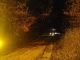 Bloccato sulla strada in frazione Casabianca. Necessario l'intervento dei Vigili del fuoco per muovere un tir [Foto]