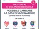 Da domani in Piemonte sarà possibile cambiare la data del vaccino