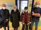 Ad Asti i primi vaccinati over 80 con il vicepresidente Carosso e il direttore saniario Mauro Occhi