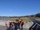 Il troncone dell'autostrada interrotta a Cherasco