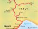 La mappa con il percorso proposto (immagine tratta dal sito www.nationalgeographic.com)
