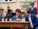 Il governatore del Piemonte ritratto con Carlin Petrini e il ministro Bellanova all'inaugurazione di &quot;Cheese&quot;