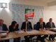 Alberto Cirio con i responsabili piemontesi dei partiti del centrodestra