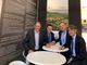 Nella foto, da sinistra: Gianfranco Comaschi, Roberto Cerrato, Giorgio Ferrero, Federico Sboarina