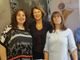 Nella foto, da sinistra a destra: Elena Capra, Mariapia Di Matteo e Gabriella Rosso