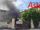 Incendio all’ex mulino di Isola d’Asti, vigili del fuoco sul posto [VIDEO]