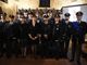 Il Questore di Asti, dottoressa Alessandra Faranda Cordella, ritratta con i premiati