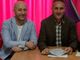 Massimo Cerruti (a destra) con il collega consigliere Giorgio Spata