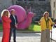 Gli animali della Cracking Art hanno invaso il Forte di Bard in Valle d'Aosta