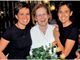 Maria Luisa Fassi (a sinistra) ritratta con la madre Pina e la sorella Maura
