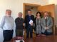 Momento della consegna del Libro Giancarlo Dapavo Angelo Porta Giovanni Messori Ioli Cristina Chialvi e Marco Devecchi