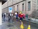 Piazza Catena bloccata per la protesta improvvisata di un gruppo di migranti [VIDEO]