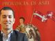 Il presidente Gabusi con alle sue spalle il gonfalone dell'Ente