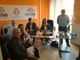 Nella foto, di Riccardo Palma, da sinistra: Angelo Porta, Marco Devecchi, Claudio Ferrero e Gilberto Belinghieri, Stefania Morra e Giancarlo Dapavo