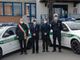 La consegna delle auto alla polizia municipale La consegna delle auto alla polizia municipale