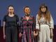 Nello scatto,da sinistra: Martina Costa, Ileana Spalla e Monica Mana (Foto di Franco Rabino)