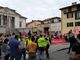 Un immagine della manifestazione sindacale della scorsa settimana di fronte al Municipio di Villanova d'Asti