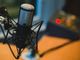 microfono di registrazione per un podcast