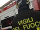 I vigili del fuoco di Asti impegnati nello spegnimento di sterpaglie al campo nomadi di Trincere