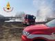 Bruciano sterpaglie e immondizia nella ex area industriale di San Marzanotto. Sul posto vigili del fuoco e forze dell'ordine