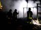 A Serravalle prende fuoco una tenda abitativa. All'interno alcune bombole