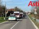 Incidente frontale sul rettilineo tra Sessant e Serravalle