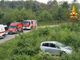 Ferrere, automobilista bloccata in auto liberata dai vigili del fuoco