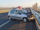 Tamponamento a catena sulla A33. Sul posto vigili dei fuoco di Asti, soccorsi e carabinieri