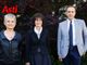 Il dg Arena con la direttrice sanitaria Tiziana Ferraris e quella amministrativa Alessandra Brusco (MerfePhoto)