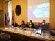 Un'immagine della conferenza stampa torinese della Lega