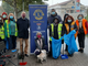 Il Lions Club Alfieri di Asti, contribuisce alla pulizia di piazza Campo del Palio