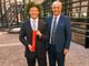Giovanni Boccia con il neo laureato nipote Luca