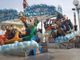 Luna Park e circhi in piazza questa mattina a Torino. &quot;Bisogna dare respiro a più di 5000 famiglie&quot;