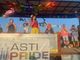 Vladimir Luxuria sul palco del Pride 2022