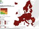 Mappa europea del contagio. Sesta settimana in rosso per il Piemonte