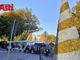 Il mercato di piazza Alfieri tra gli ultimi allestimenti del Magico Paese (Merphefoto)