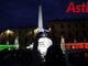 Il tricolore in piazza Roma (MerfePhoto)