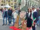 Da sinistra Luca Ferracciuolo, Pierantonio Invernizzi, l'onorevole Monica Ciaburro, Federica Barbero Invernizzi e il sindaco di Valdieri Guido Giordana
