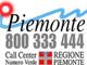 In Piemonte l'unico Numero Verde attivo per ricevere segnalazioni o chiarimenti in merito al coronavirus è l'800333444