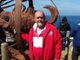 Renzo Sicco nel giardino di Casa Neruda a Isla Negra