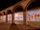 Il rendering del murale