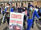 La manifestazione a Torino del mondo degli artisti