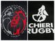 Collage tra i loghi Monferrato Rugby e Chieri Rugby