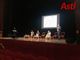 Un momento dell'incontro a Teatro Alfieri