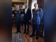 Nella foto, da sinistra a destra: il generale Lipari, il prefetto Terribile e il colonnello Garaglio