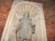 Statua di San Secondo del 1618 all'interno della Torre Rossa. Ph Merfephoto