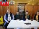 Nell'immagine (ph. Merfephoto - Efrem Zanchettin), da sinistra a destra: Luca Quagliotti (CGIL), Luigi Gilardetti (Libera), Daniela Grassi (Acli) e Elena Berta (Legambiente)