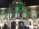 Piazza San Secondo illuminata di verde
